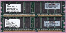 Kit ram 512mb 2x256mb - 512mb,
