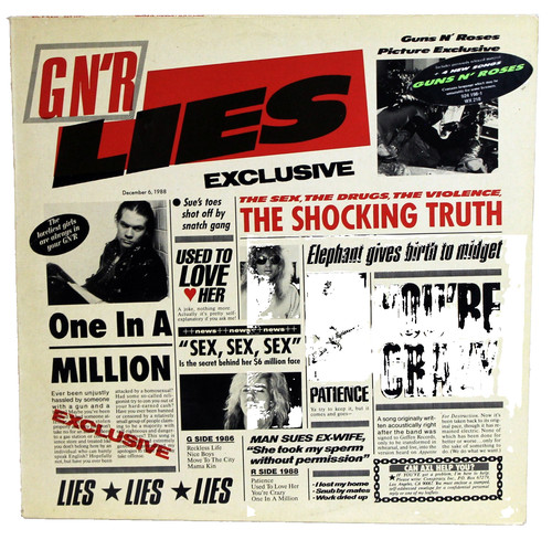 Vinyl guns roses - guns,