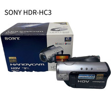 Videocamera Sony Handycam HDR-HC3 argento alta definizione videocamera con scatola