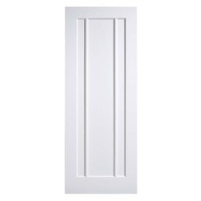 Yasen Legno Primer Ripon Pannellato Massello Bianco Porta Interna + Consegna Nazionale