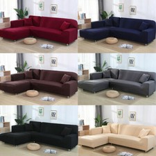 Copridivano Elasticizzato Copridivano per Forma di L Elastico Taglio Copridivano Angolare