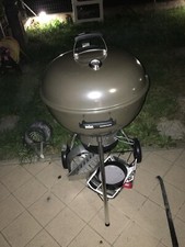 Weber Master-Touch GBS C-5750 Barbecue a Carbone 57cm - Smoke Grey - Usato