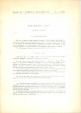 1965 Giovanni GARBINI Notiziario Centro VICINO ORIENTE ANTICO *Pubblicazione