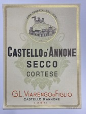 1930ca Castello di Annone vino