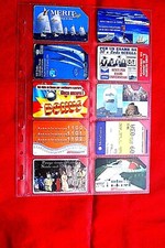 30 schede telefoniche TELECOM  vari soggetti vari valori in 3 Folder Contenitori