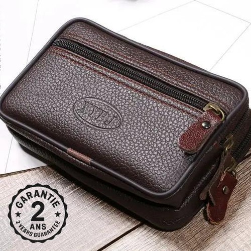 Sac homme ceinture - taille, cuir