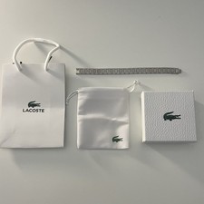 Bracciale Lacoste • Bracelet • Pulsera • Braccialetto uomo/donna • Silver