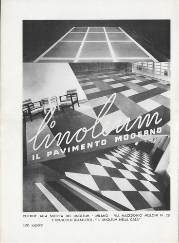 Linoleum pavimento moderno - il,