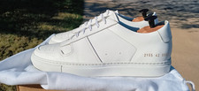 Common Projects Achilles 42EU 9/9.5US Uomo 2155 Palla Bassa Usato in ottime condizioni $450