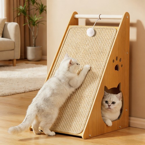 Tiragraffi per gatti sisal - in,