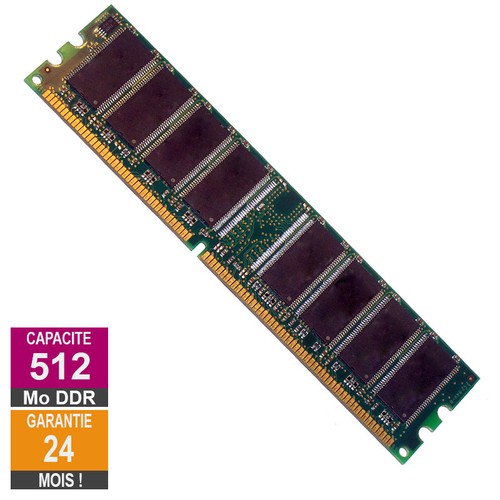 Barrette mémoire 512mo ram - barrette,