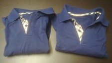 DUE POLO MANICHE LUNGHE - MISTO COTONE - TAGLIA M - COLORE GRIGIO - UNISEX