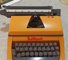 Macchina Da Scrivere Lilliput Tipo Olivetti England Vintage Leggere Descrizione 