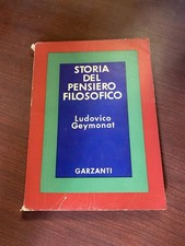 Storia Del Pensiero Filosofico
