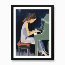 Stampa artistica parete con - parete,