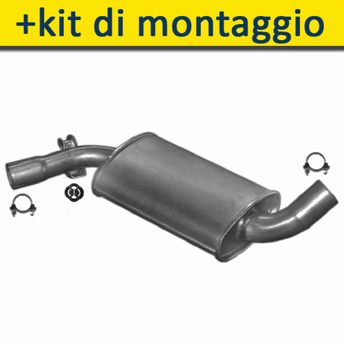 Silenziatore marmitta - silenziatore,