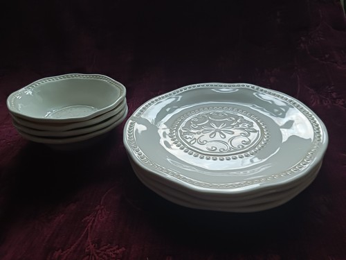 Boho living off white crema - boho, white/crema