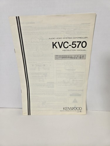 Kenwood kvc 570 - kenwood, controller