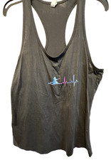 Canotta nera Kayak bandiera