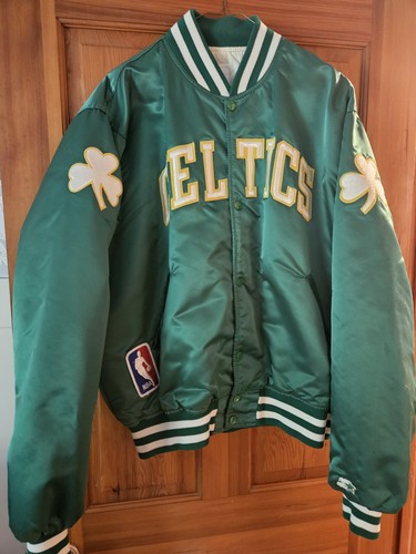 Giacca raso boston celtics - giacca,