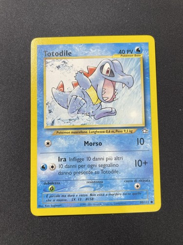 Pokemon totodile neo - neo, genesis