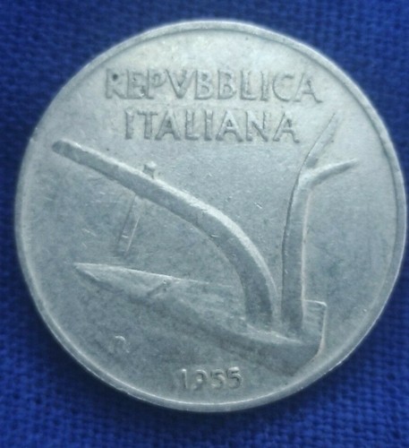 Moneta lire del 1955 - lire,