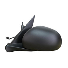 Specchio Specchietto Retrovisore SINISTRO Sx MANUALE NERO FIAT 500L Compatibile