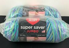 CUORE ROSSO Super Saver JUMBO 2 Skien FIORE SELVATICO 10 oz 283g 482yds OGNUNO NUOVO in BORSA