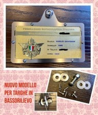 Porta targa fmi kit viti - targa, +