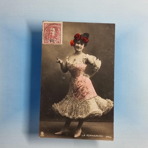 Spanish dancer postcard 1910 - dancer,