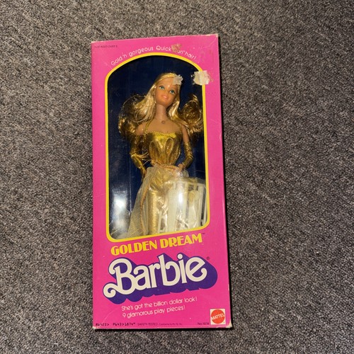 Mattel golden dream barbie - golden,