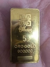 Lingotto Oro 5 gr. 900,000