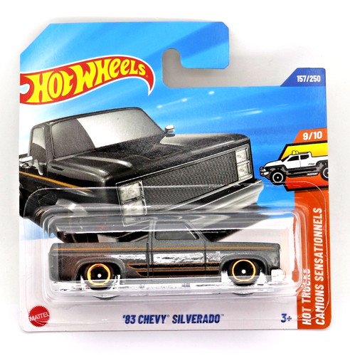 Hot wheels chevy silverado - wheels, 83