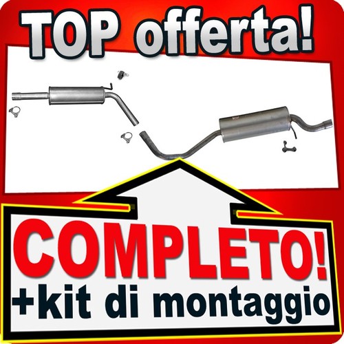 Scarico completo per audi - scarico, a1