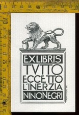Ex Libris Originale a 1115 Nino Negri
