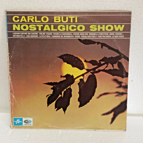 Carlo buti nostalgico show - show, lp
