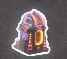 Colorful Jukebox Machine