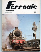 1978 RIVISTA ITALMODEL FERROVIE 221 FS 633 GAI D461 FG BENEVENTO TRIFASE FVB FVS