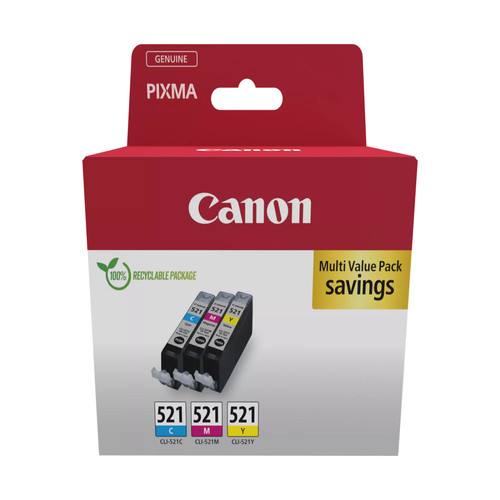 Canon cli 521 - cli-521, multipack