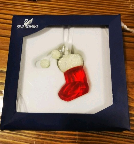 Swarovski addobbo albero calza - swarovski,