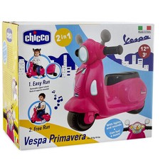 CHICCO VESPA ROSA PRIMAVERA CAVALCABILE CON LUCI E SUONI BIANCA 009519100
