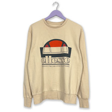 Felpa ellesse vintage beige - ellesse,