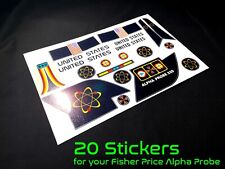 20 ADESIVI per Space Shuttle