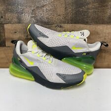 Nike Air Max 270 Platinum Tint Volt Bianco Grigio - Uomo Taglia 9.5 - CJ0550-001 95