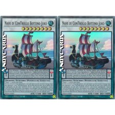 2x NAVE DI CONTROLLO BOTTINO JORD (Plunder Patrollship) Super R PHHY IT041 • 1Ed