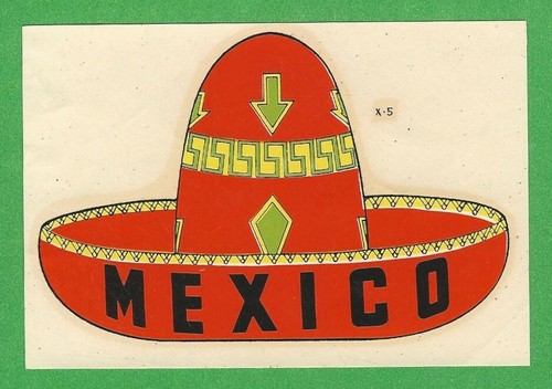 Adesivo vintage originale - adesivo, 1948