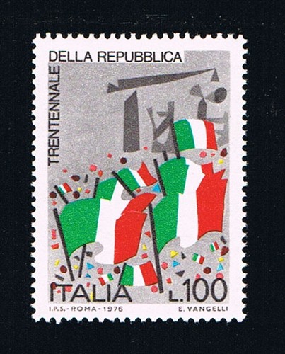Italia francobollo - italia, 1