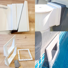 Cunei Skimmer Adattatore Cuneo Guarnizione Intex Frame Telaio Piscina Compensazione Inclinata