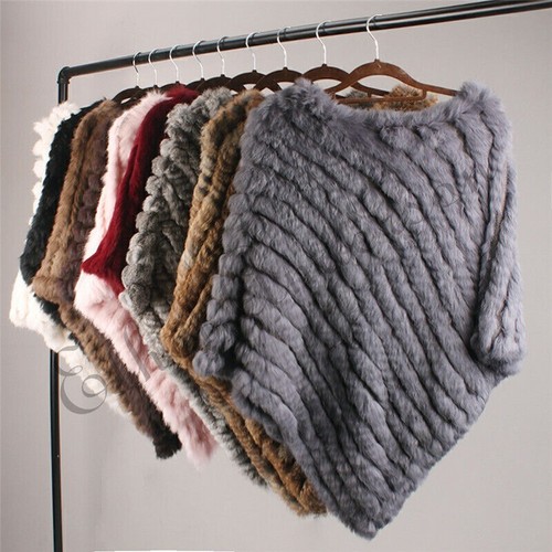 Poncho vera pelliccia - , di
