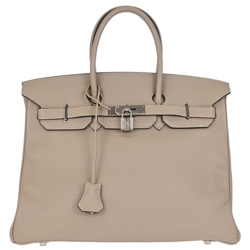 Borsa mano hermes gris - hermes,